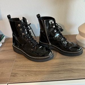 Michael Kors combat boots